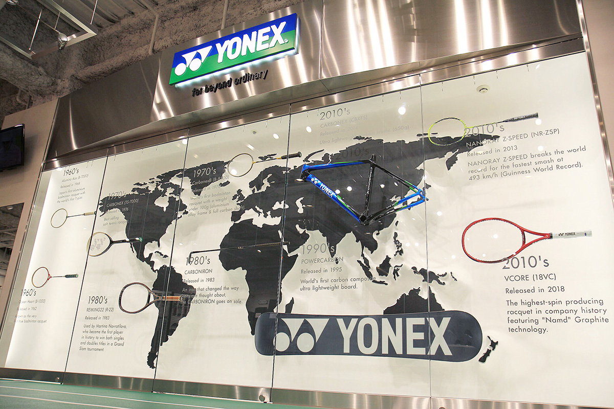 ABOUT YONEX TOKYO SHOWROOM